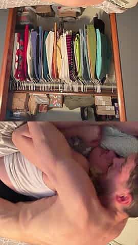 Rub and Fuck on Her with Her on Stomach Withy a in Her Face Camera View