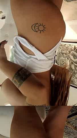 Tatted Slut Wants 2 Cocks at the Same Time