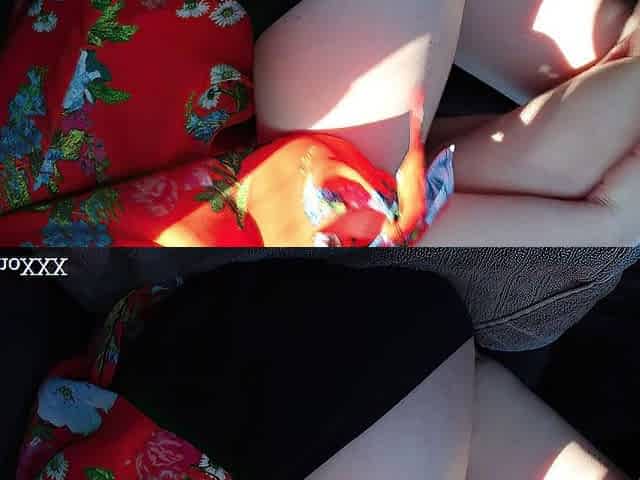 POV. That babe sucking my ramrod in car.
