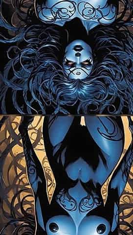 Nude Night Whirl Shadow Tendrils