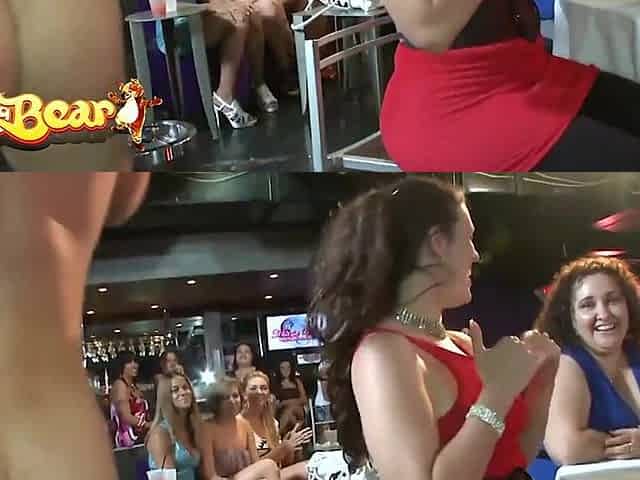 DANCING BEAR - Huge Party Ends With Gals Sucking, Banging, And Taking Giant Sticky Loads