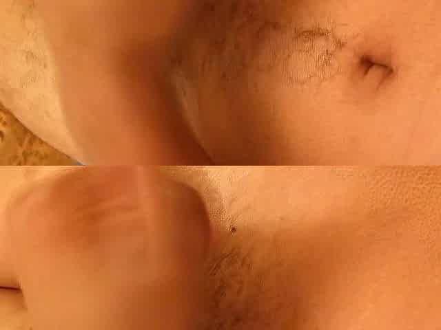 masturbating in the room