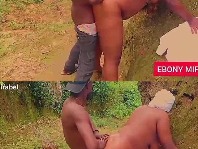 Second part of bush bang with my neighbour wife