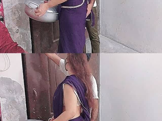 Indian Desi Neighbor's Girl Came to Borrow Utensils for Cooking Food