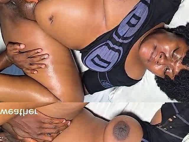 Banged black juicy snatch