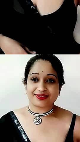 Pretty Indian Teen 18+ Bhabhi Fucking in Hot Black Saree