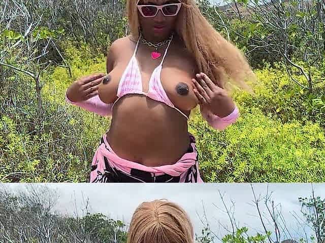 A memorable blowjob-job on our petite, intimate beach on Oahu, Hawaii