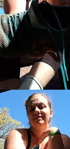 Big boob brunette masturbates on webcam