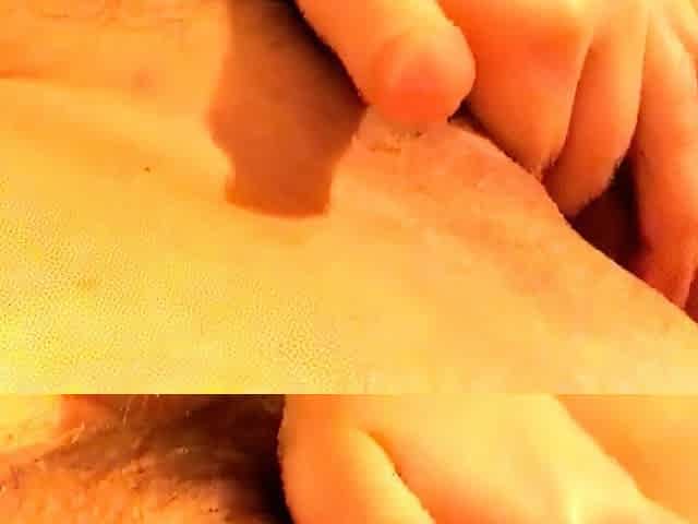 Horny amateur couple close up anal on webcam