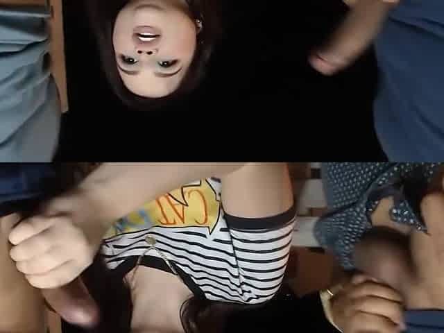 PUTA COLOMBIANA EN TRIO