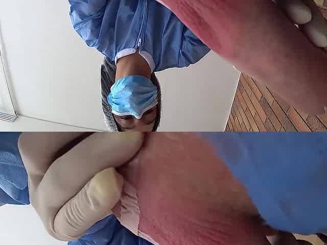 HOSPITAL ADVENTURE: Nurse craves a Patient's Shlong in her Large BUTT