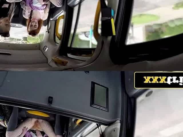 Backseat Vagina Pounding with a Couple of Smutty British Freaks