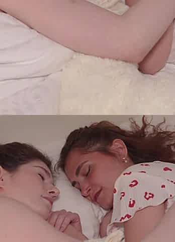 Lesbian Caresses. My Friend Started, and I Couldn't Resist... 4K HD Tim Team