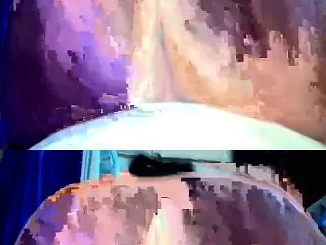 Big-Titted White BBW Twerking Hard on Webcam