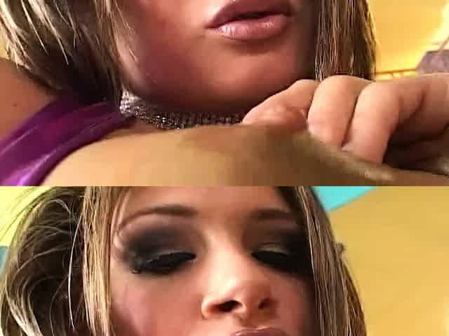 Amateur girlfriend threesome blowjob with cumshot