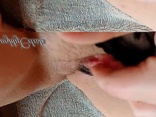 4K Masturbation in hawt lace panty with climax