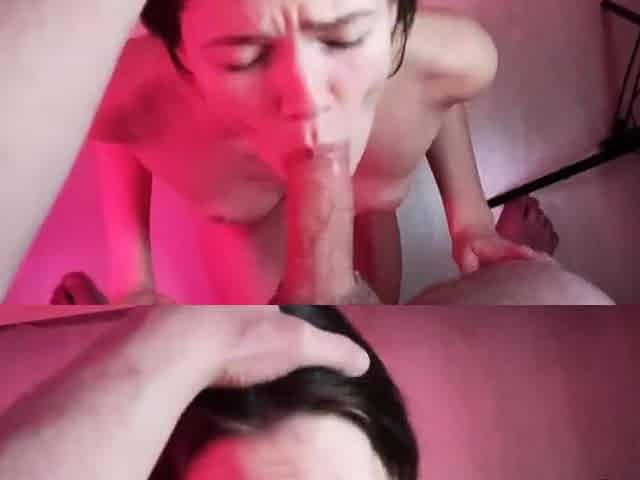 Russian Teen Babe Sucks Like a Pro