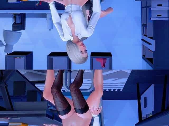 FUTA HEADMISTRESS SCREWED HER BOSS HARD AT THE INTERVIEW (SIMS HENTAI ANIME SFM)