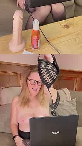 Marie Smashes Her Wet Pussy on Private Cam.