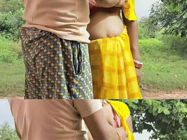Indian Desi Beautiful Young Employee Get Fucked by Her Manager in Outdoor