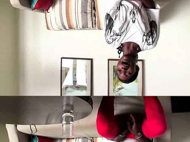 Amateur African riding her white gift