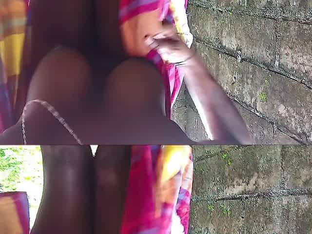 HAWT HOTTIE WITH BIGGEST TITE DESPERATELY PEE PANTS OUTDOOR FOR DAD ASMR