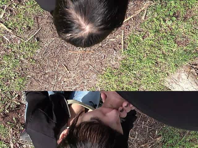 Outdoor Fun with a Horny German Slut