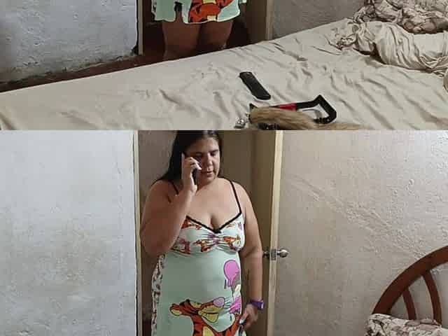 If Condom I Fucked the Hot Ass Adribella69 and I Cummed in Her Big Ass