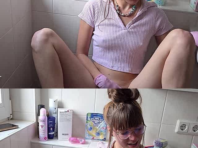 First Latex Squirt Orgasm!!