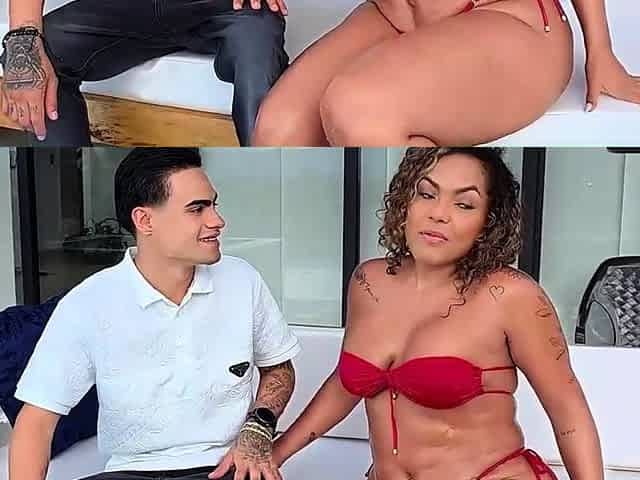 Danyel produces a package and earns Ebony Morelli's hefty