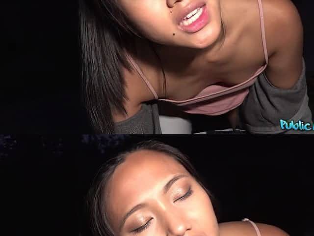 Asian Pinay teen likes cash and cock in the same equation
