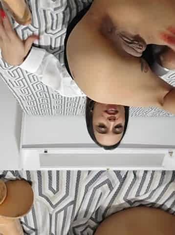 Naughty Secretary Shoves Giant Toy in Her Ass and Enjoys It and Sends Video to Her Boss