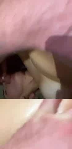 hot amateur milf giving blowjob and getting fucked