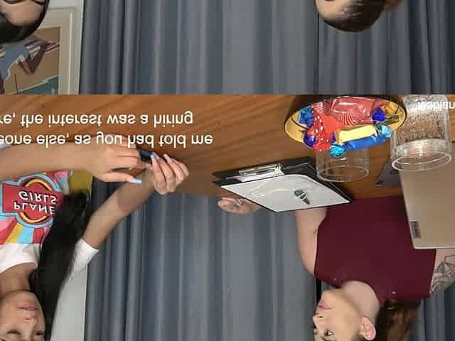 Experienced Marina Interviewed a Young Latina Girl
