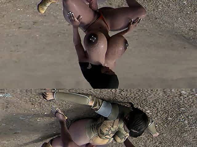 Cheating Muslim woman riding soldier's Weenie in the desert - Sassycomics