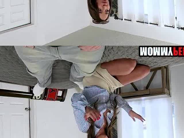 Nurse Step Mother Examines Step Son's Knob