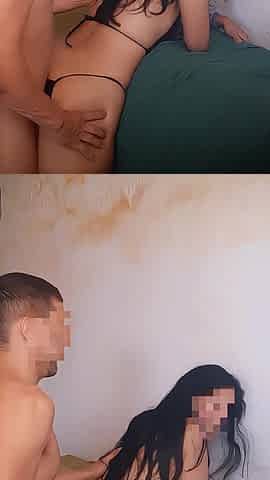 She Greeted Me in Her Lingerie, so I Fell for Her Teasing