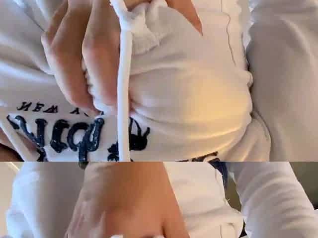 Amateur housewife blowjob and handjob with cumshot