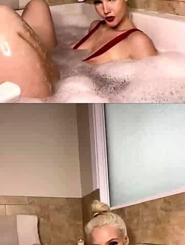 amateur blonde solo webcam