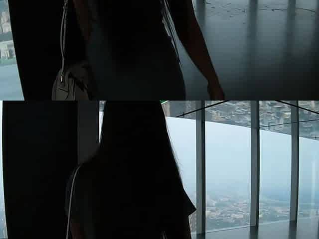 Bubble butt Asian GF day out and fucking BF once back home