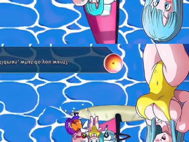 Kame Paradise Multiversex two - Roshi Banging Maron Krillin's Bride