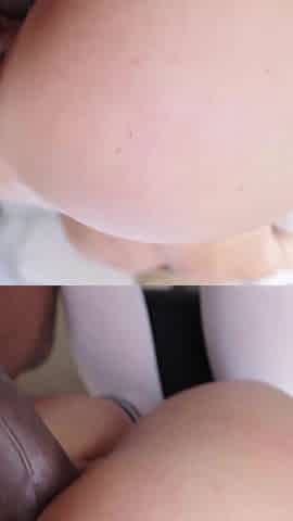 He Came All Over Me Twice!!! I Got Absolutely Covered in Cum by a Huge Black Cock! - Double BBC Cumshot