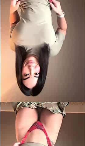 Big boob brunette masturbates on webcam