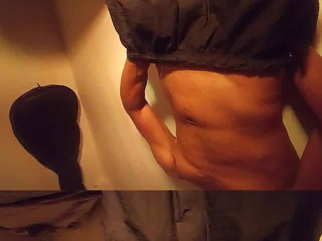 DOUBLE SPUNK FLOW! I give myself a tugjob whilst listening to my neighbour groaning