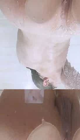 Cute amateur brunette naughty in solo jerking show on camera
