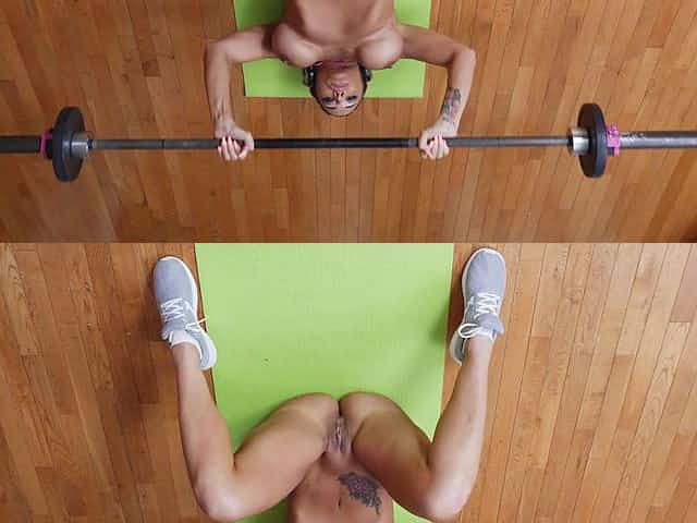 Athletic Aubrey Black accomplishes unbelievable sexual positions