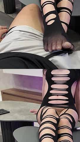 Asian Stepsis Gives the Hottest Footjob and Lets Him Cum on Her Face Miuzxc