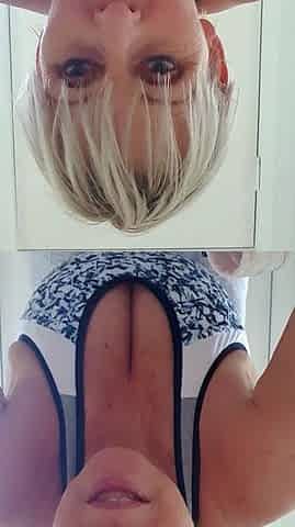 Amateur blond girl with big boobs getting fucked