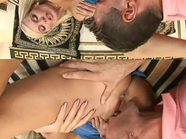 Screwing blond mother i'd like to fuck mamma in high heels at couch