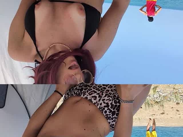 Stranger on the Beach Picks up Lifeguard